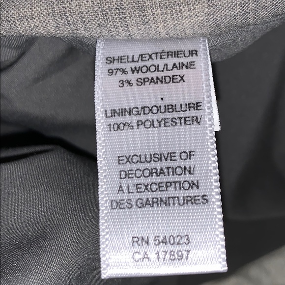 Banana Republic Martin Stretch Gray Pants Sz 4 - Picture 9 of 9